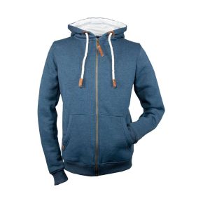 Brigg sweatvest - Blau Melange