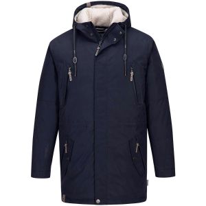 Blue Wave Winterjas - Parka Kuddel Navy