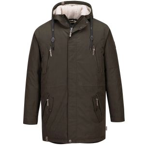 Blue Wave Winterjas - Parka Kuddel Olive