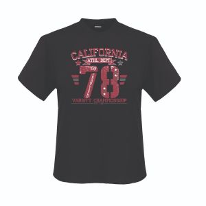 Adamo T-Shirt - California Zwart