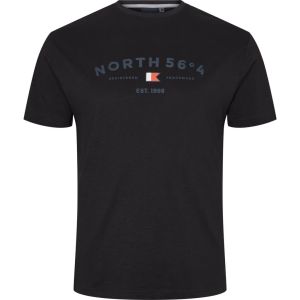 North 56˚4 T-Shirt - Logo 1998 Black