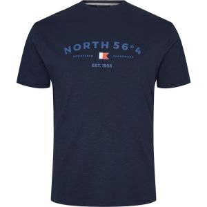 North 56˚4 T-Shirt - Logo 1998 Navy