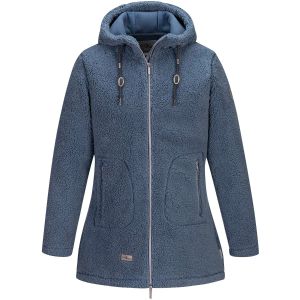 Blue Wave Fleece Jas - Jara Sherpa Steel