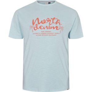 North 56˚4 T-Shirt - Raw Apparel  - Light Blue