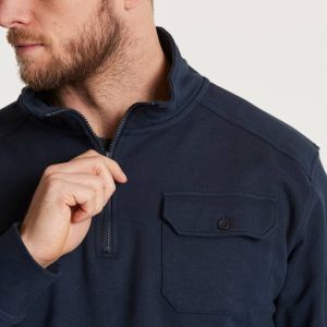 North 56˚4 Sweater Rits - Navy