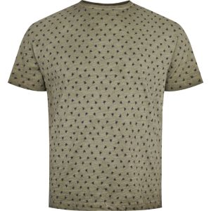 North 56˚4 T-Shirt - Palm Print Olive