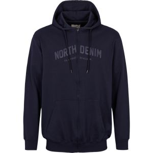 North 56˚4 Sweatjack - Hoodie Navy