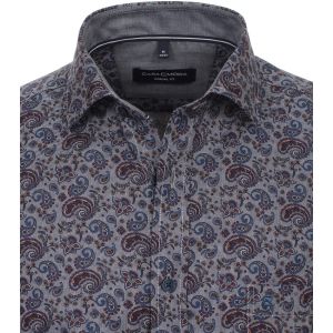 Casa Moda Casual Fit Overhemd - Paisley Print