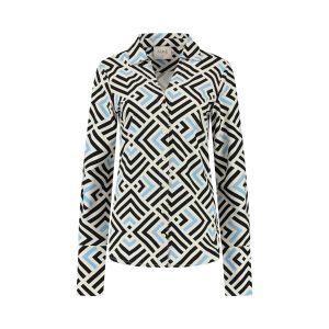 Aime Blouse - Vera Travel Nightingale Print