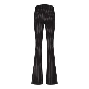 Chiarico - Flare Pants Black Chalk