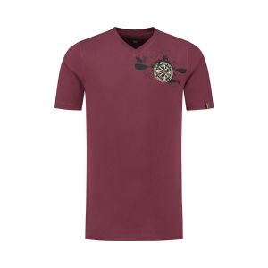 Kitaro T-Shirt - Compass Plum