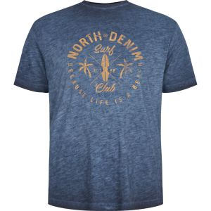 North 56˚4 T-Shirt - Surf Club Blue