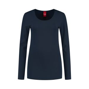 Only M - Basic ronde hals top navy