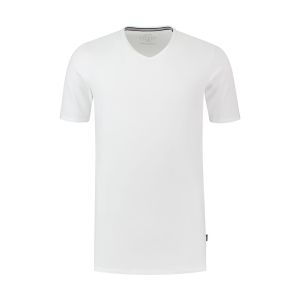 Kitaro T-Shirt - Basic V-hals wit