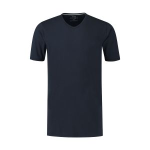 Kitaro T-Shirt - Basic V-hals navy