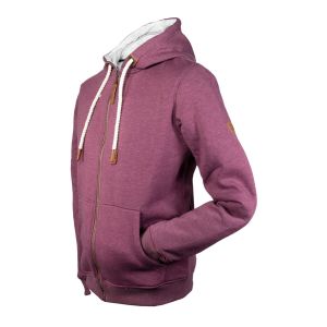 Brigg sweatvest - Rood melange