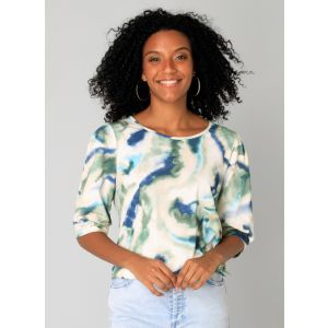 Yest Top - Gentiana Mint Multicolor