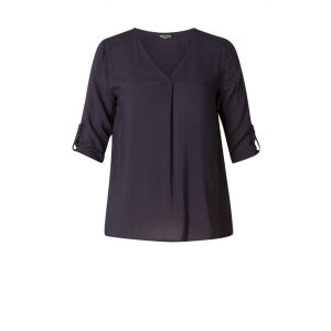 Base Level Top - Yani Dark Blue