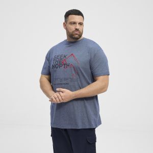 North Latitude T-Shirt - Expeditions Navy