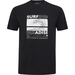 North Latitude T-Shirt - Surfing Black