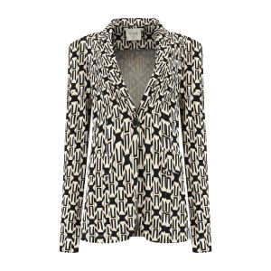 Aime Blazer - Lois Roots Print