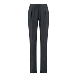 Blue Fire - Carol Relaxed Pinstripe