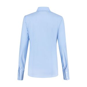Only M - Blouse Basic Lichtblauw