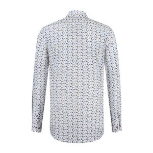 Corrino Overhemd - Milano Blue Leaves