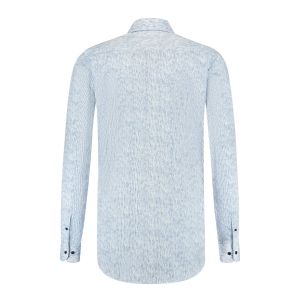 Corrino Overhemd - Milano Blue Stripes