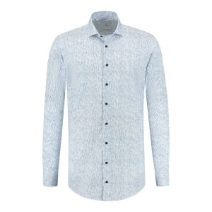 Corrino Overhemd - Milano Blue Stripes