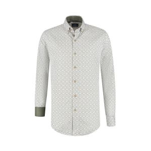 Eden Valley - Modern Fit Buckle Print Brown