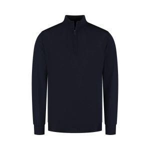 Eden Valley - Sweater Merino Zip Donkerblauw