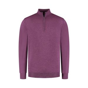 Eden Valley - Sweater Merino Zip Paars