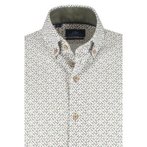 Eden Valley - Modern Fit Buckle Print Brown