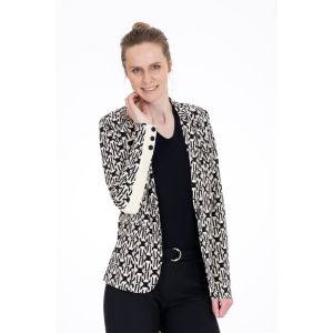 Aime Blazer - Lois Roots Print