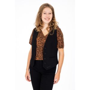 Zizo - Gilet Kilette Black