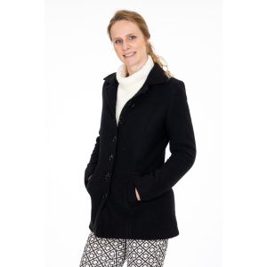 Only M - Winterjas Wol Cappotto Nero