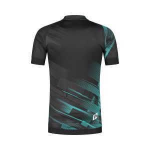 Panzeri Stelvio - Wielershirt zwart/turquoise