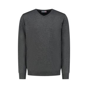 Highleytall - Basic Sweater Anthracite Grey Melange