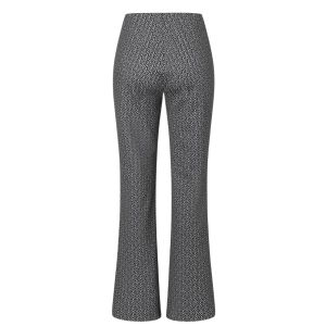 MAC Jeans Flare - Anthracite Print