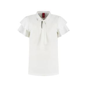 Only M - Top Sensitive Ruffle Avorio