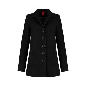 Only M - Winterjas Wol Cappotto Nero