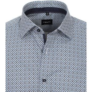 Venti Modern Fit Overhemd - Prism Blue