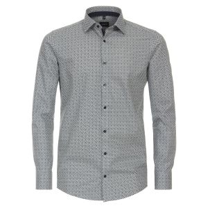 Venti Modern Fit Overhemd - Prism Olive
