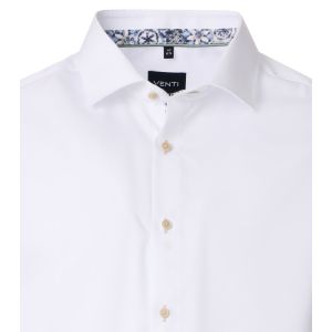 Venti Modern Fit Overhemd - Botanic White