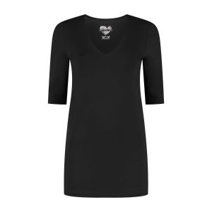 XOX - Basic Top V-Hals Black